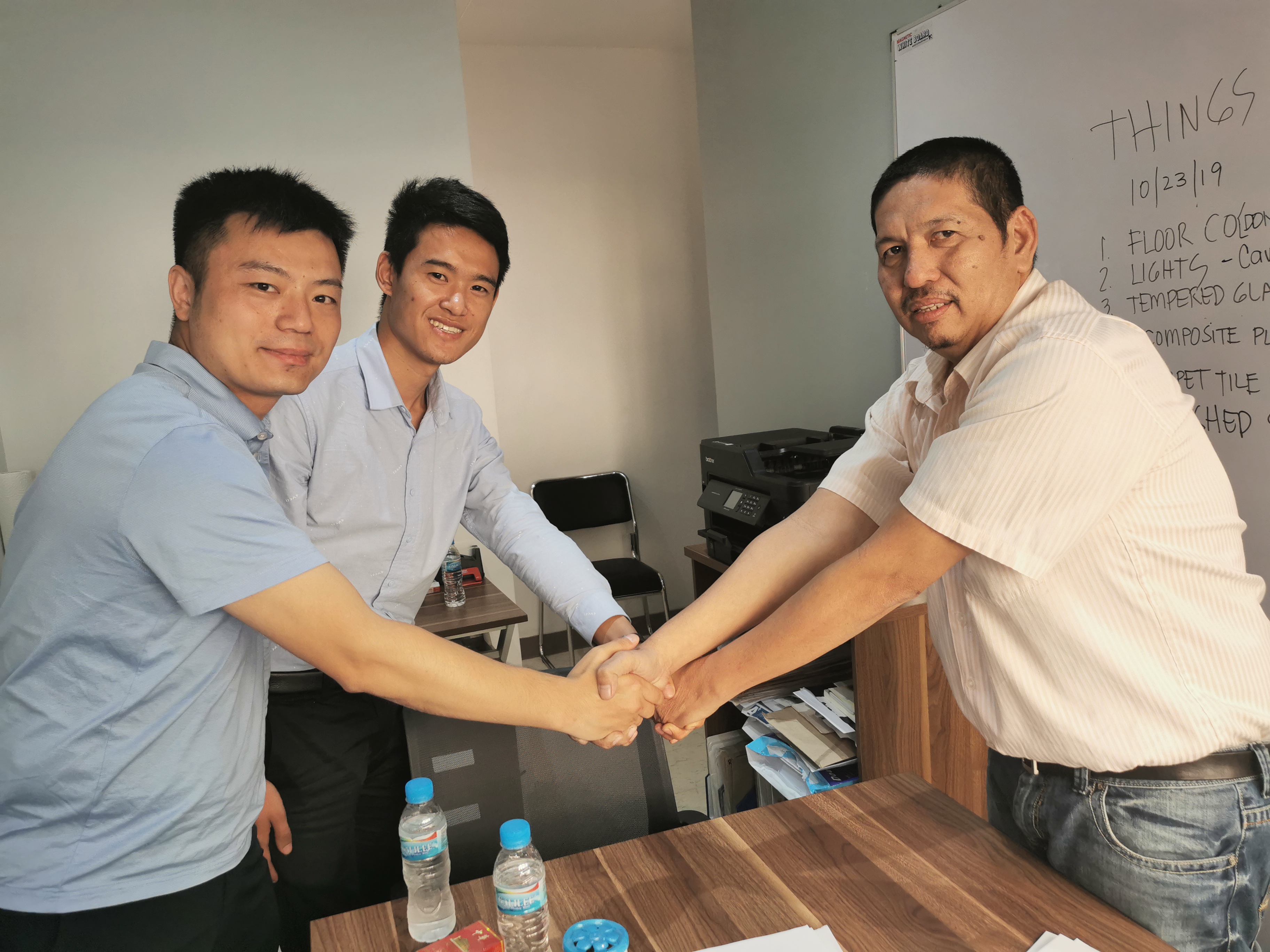 On May 7th, 2019,Visits from Malaysian clients